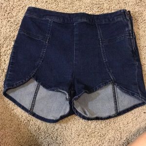 Free People high waisted shorts
